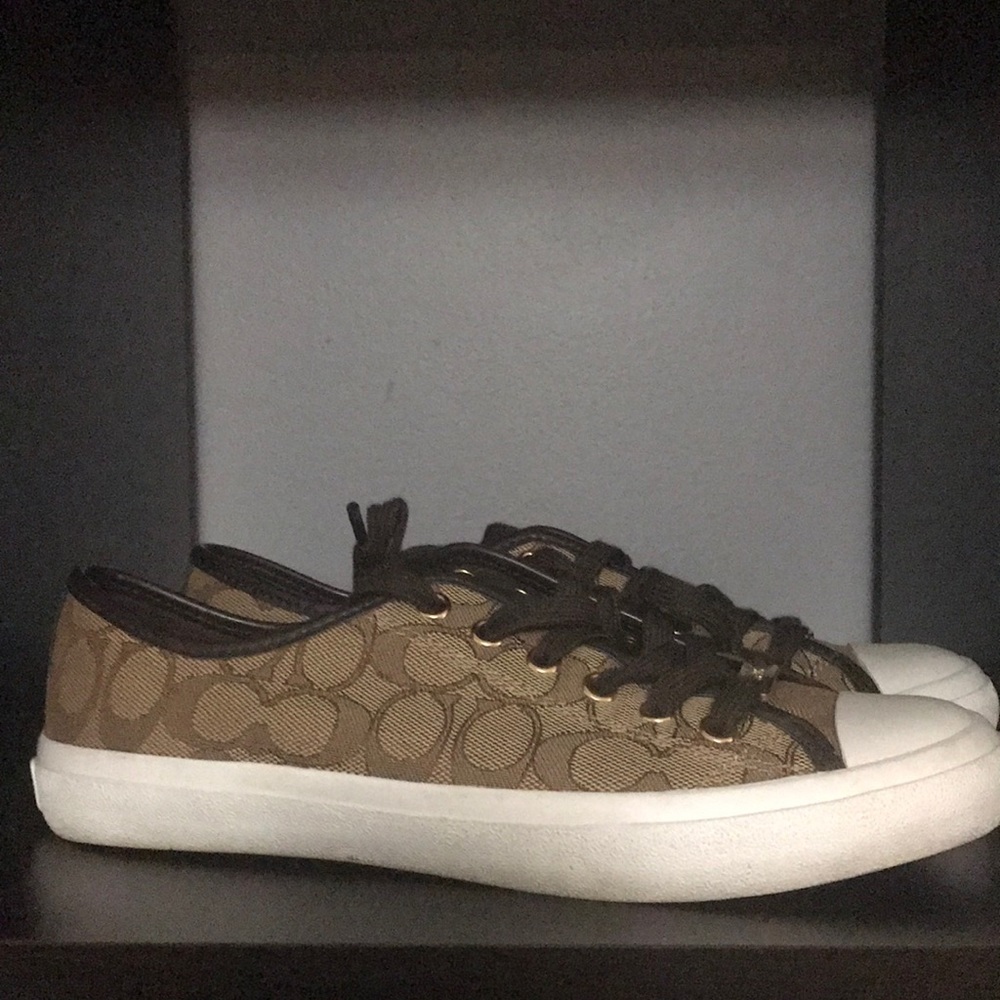 Brown Coach Sneakers